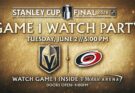 VEGAS GOLDEN KNIGHTS TO HOST OFFICIAL WATCH PARTY AT T-MOBILE ARENA FOR THE STANLEY CUP FINAL